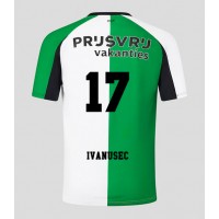 Dres Feyenoord Luka Ivanusec #17 Rezervni 2024-25 Kratak Rukav